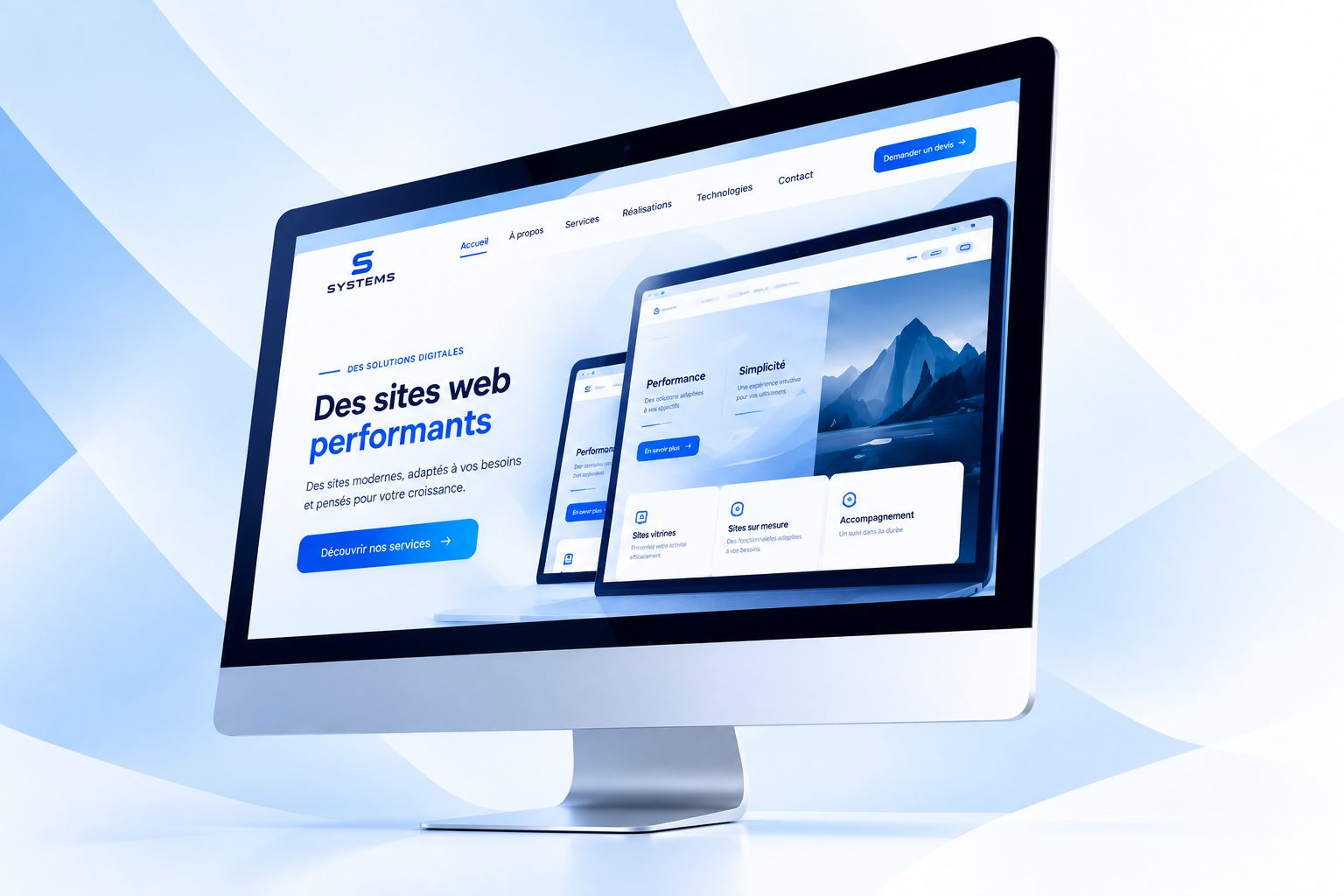 Illustration du service Sites web